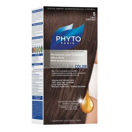 Краска для волос Phytosolba Phyto Color 5 Светлый шатен