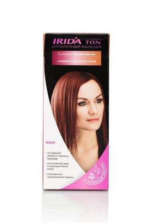 IRIDA TON для окраски волос оттеночный б-м МАХАГОН 50МЛ