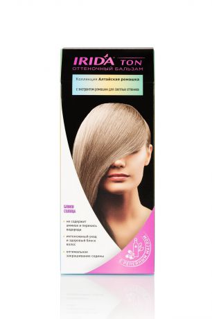 IRIDA TON для окраски волос оттеночный б-м БЛИКИ СОЛНЦА 50МЛ