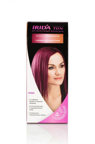 IRIDA TON для окраски волос оттеночный б-м ЧЕРЕШНЯ 50МЛ