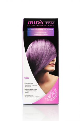IRIDA TON для окраски волос оттеночный б-м ЧЕРНИКА 50МЛ