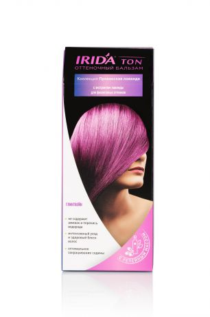 IRIDA TON для окраски волос оттеночный б-м ГЛИНТВЕЙН 50МЛ