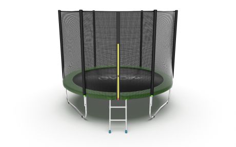 Батут EVO FITNESS Jump External 10ft (Green)