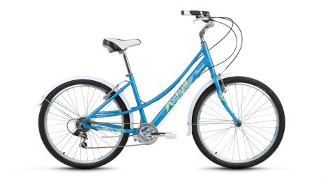 Женский велосипед Forward Azure 26" 1.0 2019, синий