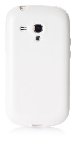 Чехол для Samsung Galaxy S3 mini накладка силикон мыльница white для Samsung Galaxy S3 mini
