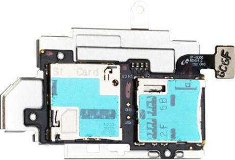 Шлейф с разъёмами под Sim/флеш-карту для Samsung Galaxy S3 (оригинал)