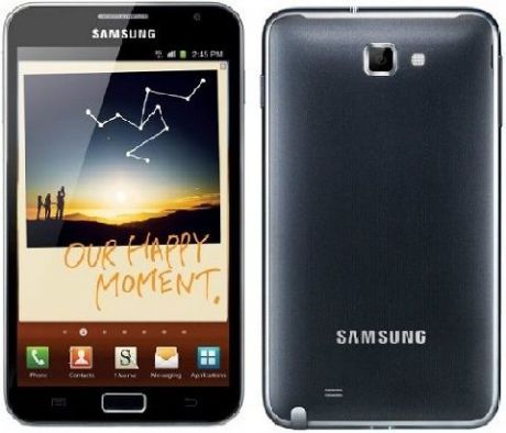 Корпус в сборе для Samsung Galaxy Note N7000 (Черный)