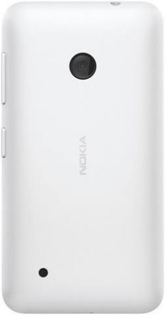 Задняя крышка для Nokia Lumia 530 (белая, оригинал)