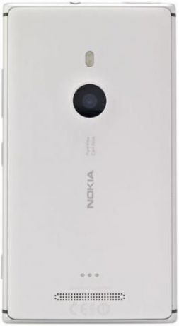 Задняя крышка для Nokia Lumia 925 (белая, оригинал)
