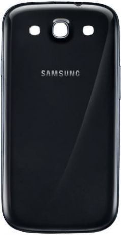 Задняя крышка для Samsung Galaxy S3 (чёрная, оригинал)
