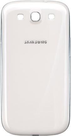 Задняя крышка для Samsung Galaxy S3 (белая, оригинал)
