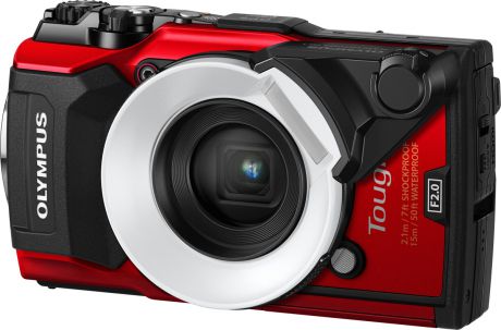 Защищенный фотоаппарат Olympus Tough TG-5 FD-1 Kit, красный