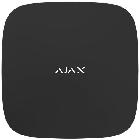 Ajax Hub Plus black Смарт-центр с Ethernet, Wi-Fi, 3G и поддержкой двух SIM-карт
