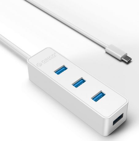 USB-концентратор Orico W5PH4-C3-10, белый