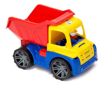 Машинка-игрушка ORION TOYS Самосвал 287, 1008652 желтый, красный