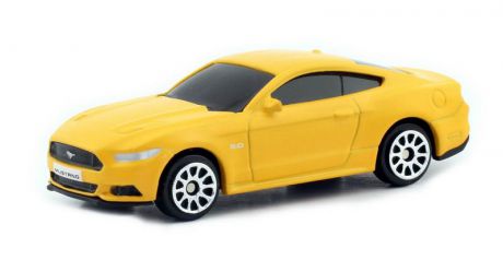 Машинка Uni-Fortune RMZ City Ford Mustang 2015, без механизмов, 344028SM(B), желтый