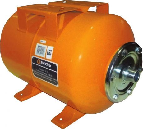Гидроаккумулятор Вихрь ГА-24, оранжевый
