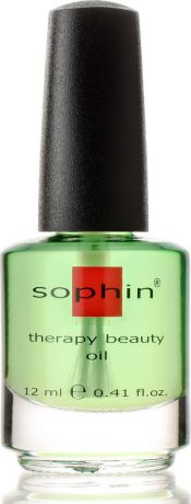 Sophin Интенсивное масло для ногтей и кутикулы с экстрактом зеленой сливы, 12 мл