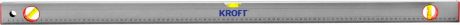 Уровень "Kroft", с линейкой, 3 глазка, 1000 мм