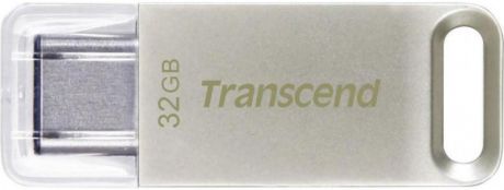 Флеш Диск Transcend 32Gb Jetflash 850 TS32GJF850S USB3.0 серебристый