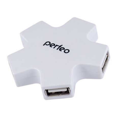 USB хаб Perfeo 6098H 4 Port, белый