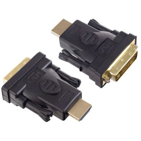 Переходник PERFEO HDMI A вилка - DVI-D вилка