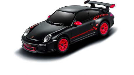 Машина радиоуправляемая Rastar Porsche GT3 RS, 39900B, черный, 18 см