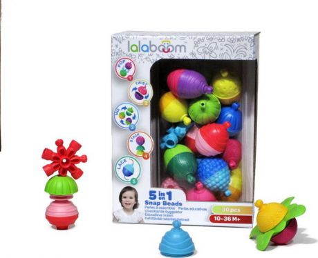 Развивающая игрушка Lalaboom, BL250, 30 предметов