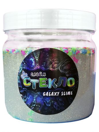 Слайм Стекло серия Galaxy Slime, перламутр, 400 гр