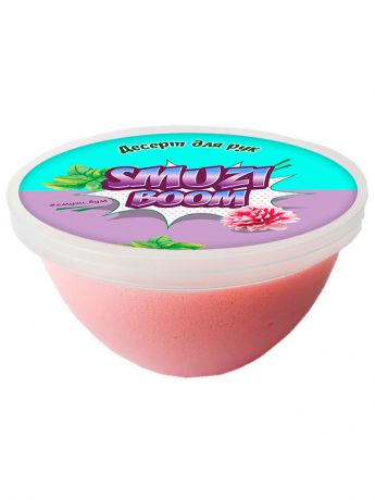 Слайм СТЕКЛО Smuzi Boom, 150 гр, цвет розовый
