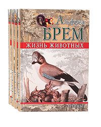 Альфред Брем Жизнь животных. Птицы (комплект из 4 книг)
