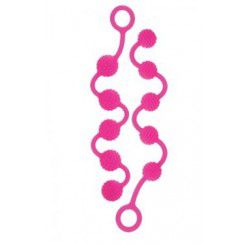 Набор Анальных Цепочек Posh Silicone “O” Beads розовый