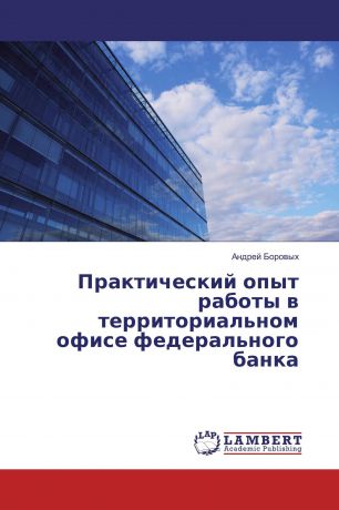 Андрей Боровых Практический опыт работы в территориальном офисе федерального банка