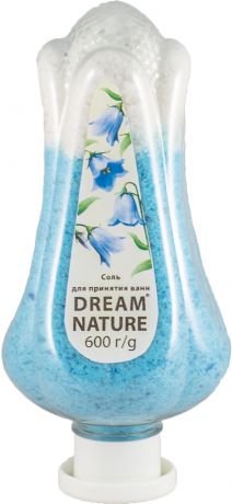 Соль для ванн Dream Nature с пеной "Колокольчик", 600 г