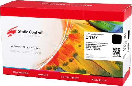 Картридж Static Control CF226X, черный, для лазерного принтера