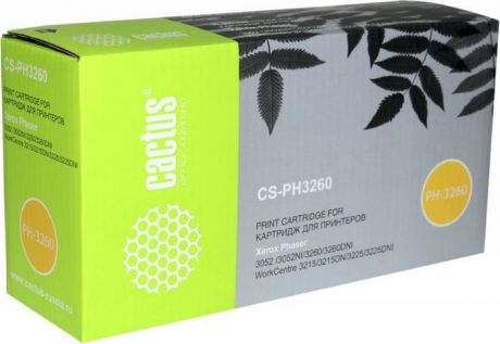 Картридж Cactus CS-PH3260, черный, для лазерного принтера