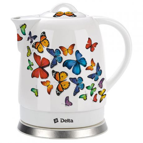 Электрический чайник Delta DL-1233А, 0Р-00010104, разноцветный