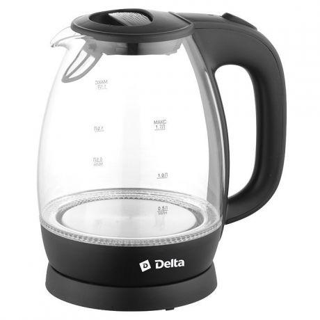 Электрический чайник Delta DL-1203, 0R-00002928, черный