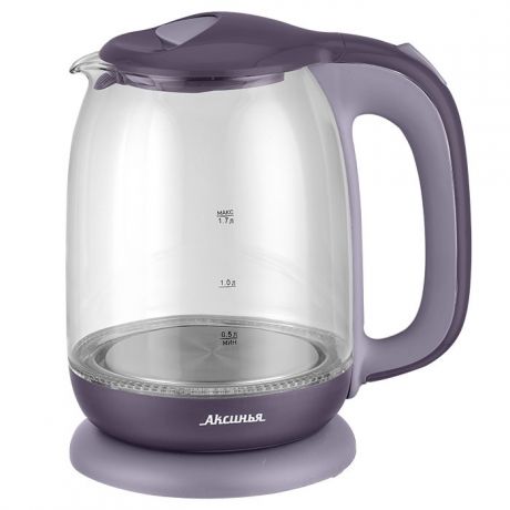 Электрический чайник Аксинья КС-1020, 0R-00004761, фиолетовый