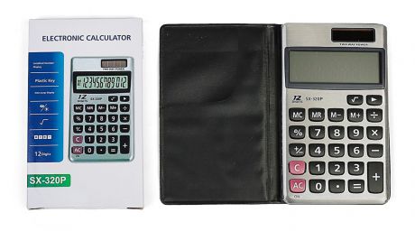 Калькулятор 320, карманный, 12-разрядный, 3575137, мультиколор