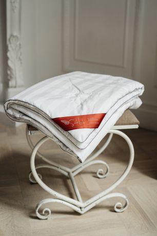 Детское шелковое одеяло Silk Lab "Baby", 110x140, Всесезонное, ткань чехла сатин (Россия)