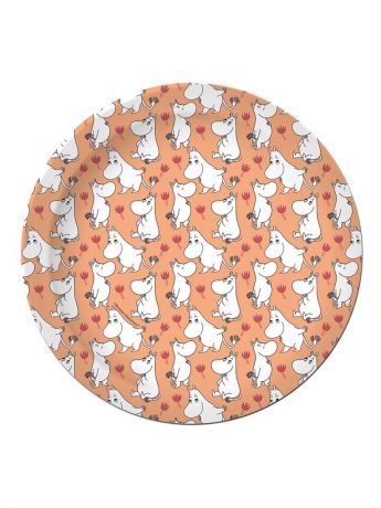Одноразовая посуда Moomin Тарелка бумажная 230 мм (10 шт)