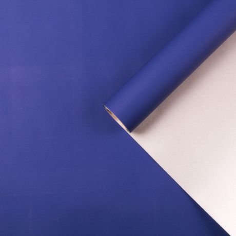 Бумага для декорирования Bolis, двусторонняя, 3730525, синий, серый, 70 см х 10 м