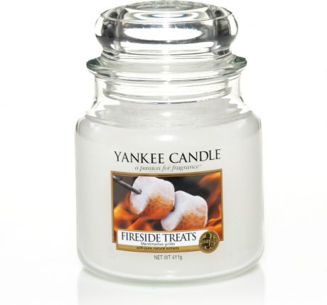 Свеча ароматическая Yankee Candle Жареный мармелад/ Fireside treats 65-90 ч