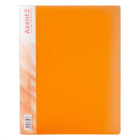 Папка с зажимом Axent 1301-25-A, оранжевый