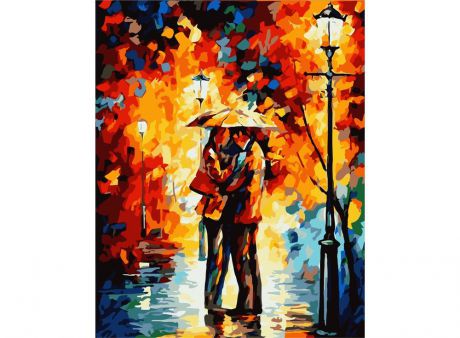 Алмазная мозаика Color KIT "Осенний поцелуй", 40x50 см
