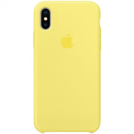 Чехол для Apple iPhone X Silicone Case Lemonade