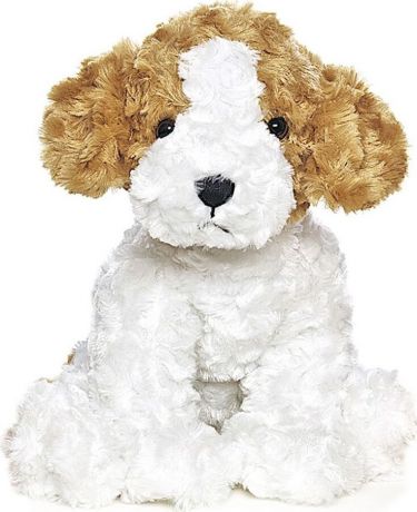 Мягкая игрушка Teddykompaniet Собачка, белый, коричневый, 30 см