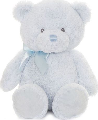 Мягкая игрушка Teddykompaniet Мишка с бантом, голубой, 26 см