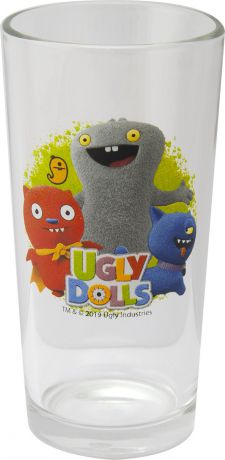 Стакан Ugly Dolls Куклы с характером, Дизайн 2, 230 мл, стекло